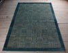 Turkish Oushak Carpet 5x8 ft, Contemporary Ushak Carpet Rug 5.6x8.1