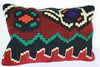 Turkish Kilim Lumbar Pillow 22x14, Kilim Rug Lumbar Cushion Cover