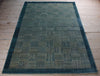 Turkish Oushak Carpet 5x8 ft, Contemporary Ushak Carpet Rug 5.6x8.1