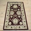 Turkish Oushak Carpet 2x4 ft, Classical Floral Oushak Carpet Rug 2.6x4.4