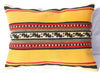 Turkish Kilim Lumbar Pillow 24x16, Kilim Rug Lumbar Cushion Cover 24x16