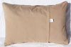 Turkish Kilim Lumbar Pillow 23x16, Kilim Rug Lumbar Cushion Cover 23x16