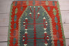 Antique Turkish Kilim Rug 2.9x4.6, Geometric Kilim Rug 3x4, Turkish Kilim 35x56